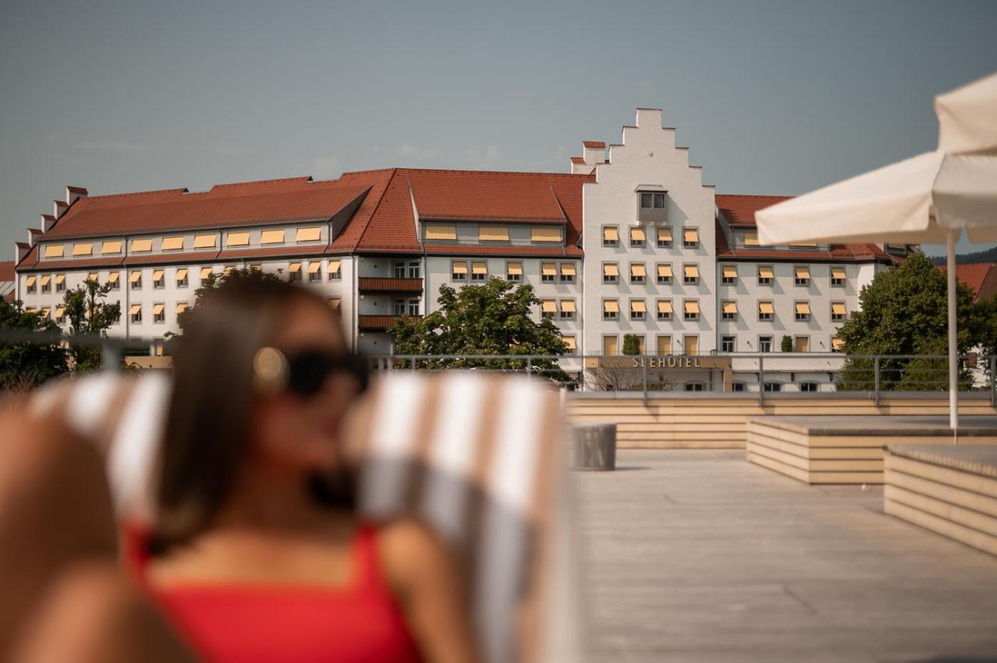 Seehotel Am Kaiserstrand Lochau Exterior photo